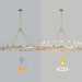 Gold Wagon Wheel Chandelier 48-Inch 20-Light,Extra Large Circle Rustic Farmhouse Light Fixture,Round Metal Chandeliers for Foyer Entryway Dining Room Living Room High Ceilings (E12 Base)