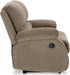 Manual Recliner Loveseat - Light Brown