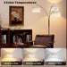 27W Floor Lamps for Living Room - Super Bright Dimmable Tree Floor Lamp, Modern Standing Lamp with Remote & Touch Control, 3 Lights Tall Lamp for Living Room Corner, Bedroom, Office