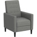 Fabric Recliner Chair with Thicker Cushion