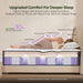 Twin Mattress10 Inch: Medium Firm Hybrid Twin Size Mattress for Contour Comfort, Spine Support, Pressure Relief, Memory Foam and Zoned Pocket Springs Twin Bed Mattress in a Box, Certipur-Us
