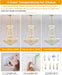 Gold Empire Crystal Chandelier 24Inch Lighting Fixture