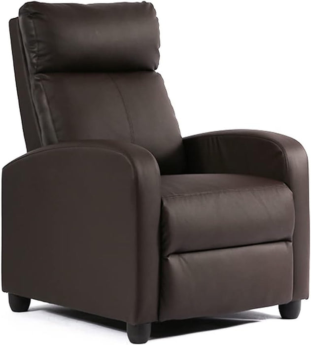 Recliner Chair for Living Room Recliner Sofa Wingback Chair Home Theater Seating Single Sofa Arm Chair Accent Chair Modern Reclining Chair Easy Lounge