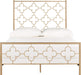Home Morris Moroccan Antique Gold Bed, Full
