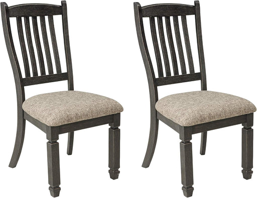 Tyler Creek 20" Dining Room Upholstered Chair, 2 Count, Antique Black