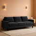 Grey Chenille 74.8 Inch Luxurious Contemporary Sofa