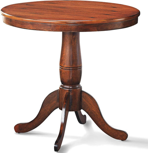 DarkWalnut Round Dining Table 32InchDiameter ProFinish