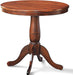 DarkWalnut Round Dining Table 32InchDiameter ProFinish