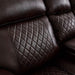 Ultra-Soft Leather Reclining Sectional Sofa with Chaise