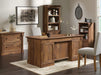 Palladia Executive Desk 65Inch Vintage Oak Surface
