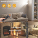 36W LED Floor Lamp, Modern Stepless Dimmable Torchiere Standing Lamps