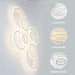 Dimmable LED Ring Ceiling Light Fixture UltraWhite