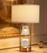 Table Lamp Candle Warmer Lamp with Timer & Dimmer,Antique Brass Gold Wax Melt Warmer,Modern Farmhouse Bedside Lamp for Bedroom Living Room Home Decor Mother’S Day Gifts for Women Bulbs Included