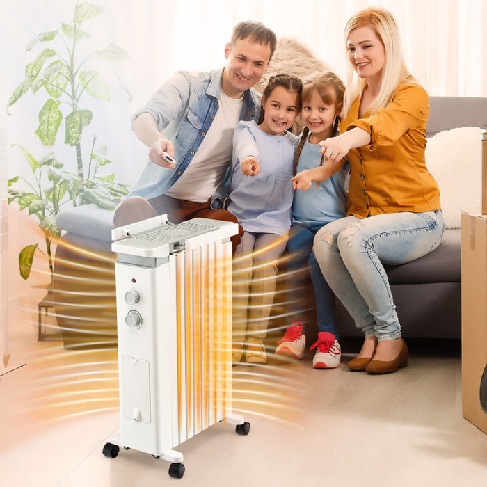 1500W Portable Space Heater with Humidification Box