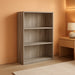 Pasir 3-Tier Open Shelf Bookcase, Sonoma Oak
