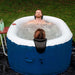 ALEKO Inflatable Improved Version 2 Prs Hot Tub 145 Gallon up to 100 Bubble Jets