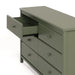 Olive Six Drawer Dresser GREENGUARD Gold Certified