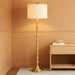 SAFAVIEH Lighting Collection Aurelia Farmhouse Antique Gold 64-Inch Living Room Bedroom Home Office Standing Floor Lamp,Metal (LED Bulb Included)