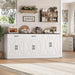 71" W Kitchen Buffet Cabinet with Storage, Large Coffee Bar Cabinet