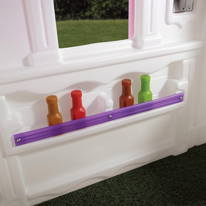 Sweetheart Kids Playhouse, Indoor/Outdoor Playset, Interactive Play with Sounds, Made of Durable Plastic, for Toddlers 1.5+ Years Old