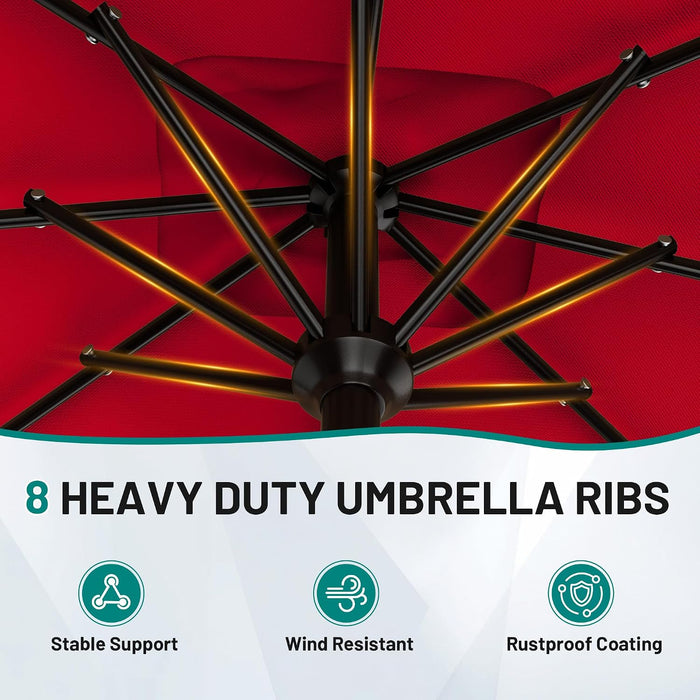 Rectangle Outdoor Patio Umbrellas