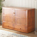 Queen Murphy Bed Cabinet With Mattress USBChargingPort