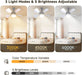 Ceiling Fans with Lights and Remote, Ceiling Fan Light 3000K-6000K 3 Colors Dimmable, Ceiling Fan, 1000 Lumens LED Ceiling Fans for Bedroom Garage Kitchen