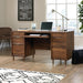 Clifford Place Executive Desk, in Grand Walnut Finish
