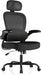 Ergonomic Office Chair 330 Lb with Wheels, Lumbar Support & Headrest