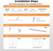 56 X 24 in Home Gym Mirrors, Frameless, 2-Pack