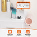 Multifunctional White Vanity Desk With Illuminated Mirror