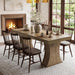 78" Dining Table, Kitchen Table for 6-8,Large Dining Room Table