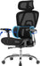 Mesh Office Chair Breathable, Office Chairs, Desk Chair with Adjustable Lumbar Support, Computer Chair, 5D Flip-Up Armrests, 330Lbs Capacity, Tilt Lock, 3D Headrest