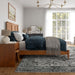 , Charlotte King Solid Wood Low Profile Platform Bed, Light Toffee