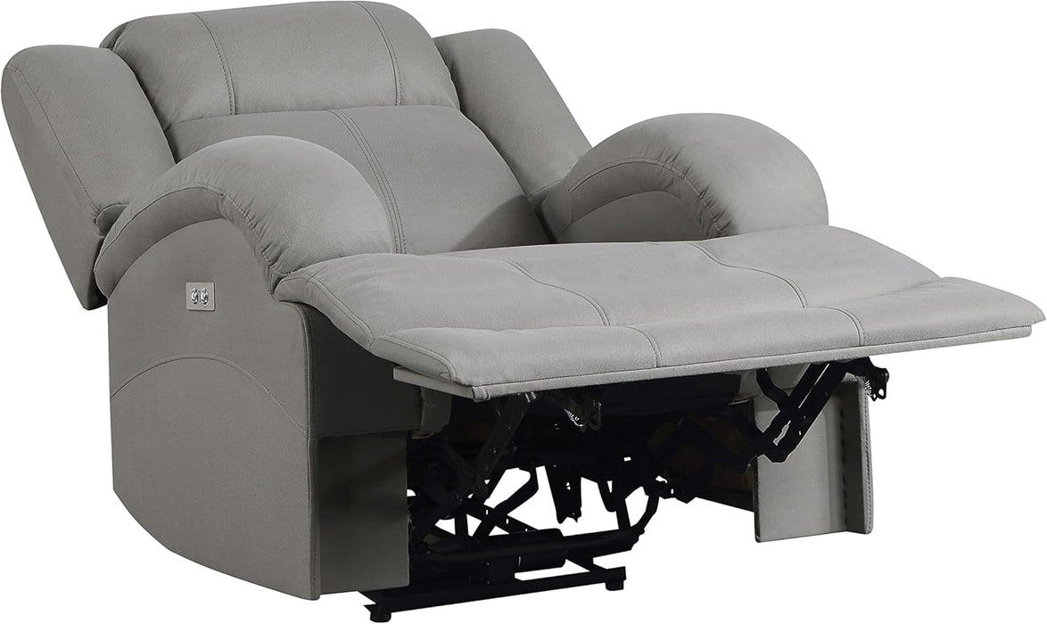 Landwood Power Reclining Living Room Set, 3-Piece, Gray