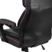 Hercules Series High-Back Swivel Leathersoft Office Chair, Ergonomic Executive Chair with Headrest and Adjustable Height, Black