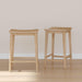 Smythe Bar Stool, Counter Height, Set of 2, Blonde | Minimalist Design, Low-Voc Finishes, Easy Assembly, Smart Style