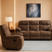 Cooper - Shadow Brown Manual Reclining Sofa and Recliner
