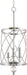 Eleanor 27 Inches Brushed Nickel Crystal Chandelier