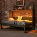 Contemporary SpaceSaving Murphy Bed With LED Brown