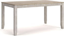 Skempton Cottage Dining 7 Piece Set – Rectangular Table & 6 Upholstered Chairs | Coastal Chic Meets Farmhouse, Whitewash