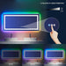 60x30 Inch RGB Dimmable LED VanityMirrorAntiFogBacklit