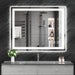 40X30 LED Bathroom Mirror, Shatterproof Mirror with Light