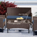 Outdoor Patio Sofa Set Navy Cushions Weatherproofing