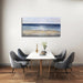 Ocean Wall Art Blue and Gold Modern Minimalist Wall Decor Sea Wave and Beaches Canvas Painting for Living Room Bedroom Dinning Room Home Office Home Decor 24X48 Inch