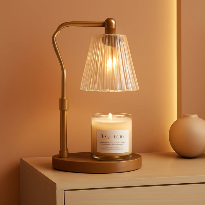 Candle Warmer Lamp, with Timer and Dimmer, Adjustable Height, Christmas Birthday Gifts for Women Mom, House Warming Gifts New Home Decor, Thanksgiving Decorations,Wax Warmer for Scented Jar Candles