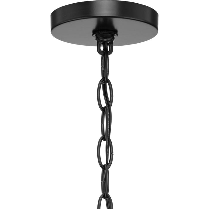 Better Homes and Gardens 12" Craftsman Dimmable 4-Light Black Candlestick Cage Pendant Light