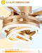 Contemporary 52 Inch White Ceiling Fan Remote Unit