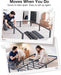14 in Queen Bed Frame, Metal Platform Bed 15-Minute Solo Setup