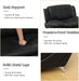 Leather Couches for Living Room, Living Room Couch Set, Sofa for Bedroom, Apartment, Living Room Furniture Sets (A-Leather Black, Sofa+Loveseat)